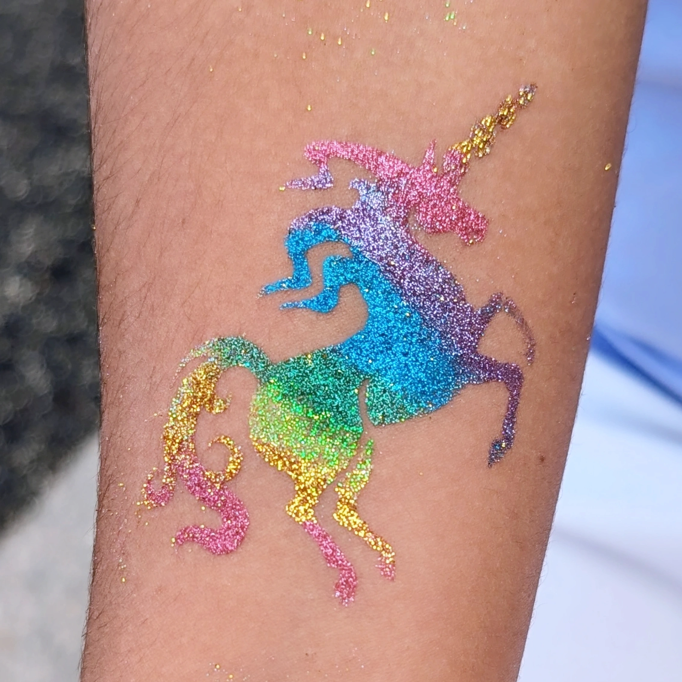 Glittertatovering
